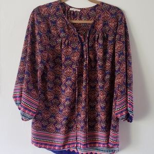 Pleione multicolored blouse
